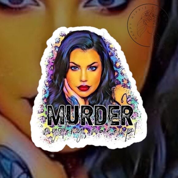 Bailey Sarian Murder Mystery & Makeup Sticker - Picture 1 of 4